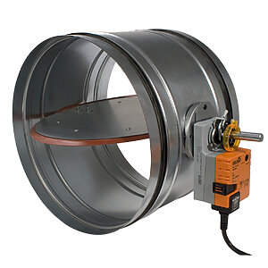 Zuluftklappe Ø315 mm elektrisch (Servomotor)